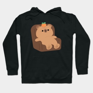 Lazy capybara Hoodie